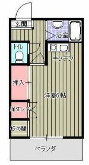 芙蓉マンション 202の間取り画像