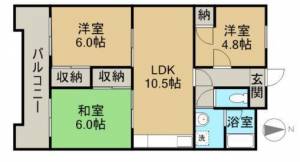 パソナＶ 234の間取り画像