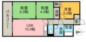 TKイーストヒルズ 183の間取り画像