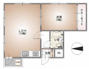 セレスティアル新居浜 402の間取り画像