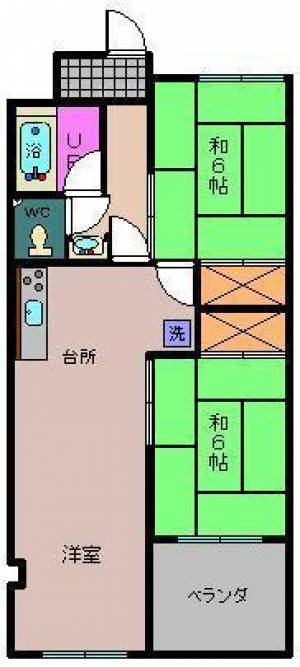 センチュリーマンション 205の間取り画像