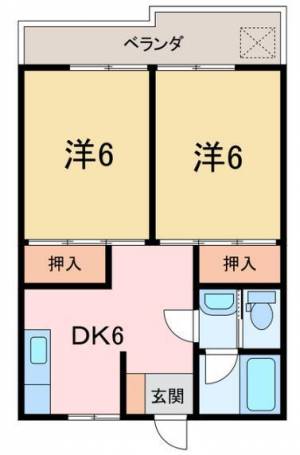 松本マンション 202の間取り画像