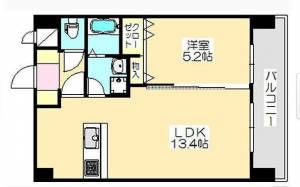 ロイヤルステージ庄内 510の間取り画像