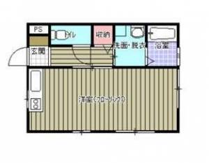 グリーン清水 102の間取り画像