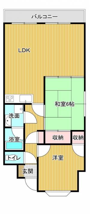 グランドパレス東雲 161の間取り画像