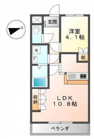 イーストリバー2 103の間取り画像