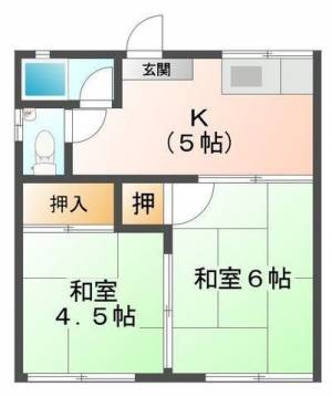 コンフォート2180 2F西の間取り画像