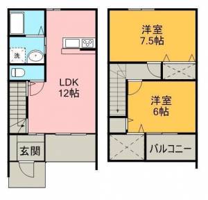 セレーノ本郷 B-3の間取り画像