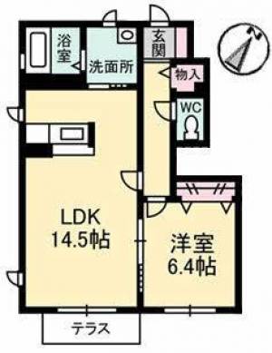 タウン表参道 C棟 111の間取り画像