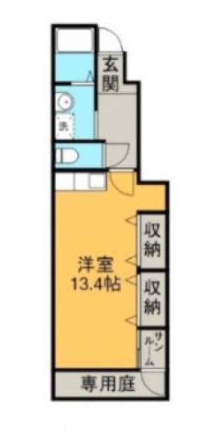 アヴァンセ下泉 103の間取り画像