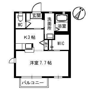 シャーメゾンI・T 102の間取り画像