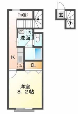 シンプルN 201の間取り画像