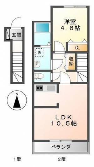 フェリックス 201の間取り画像