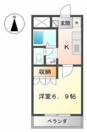 コンフォルト 103の間取り画像