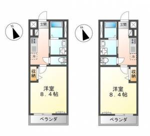 メゾン　プラージュ 106の間取り画像