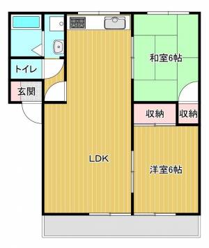 メゾンミウラ 203の間取り画像