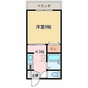 MARGINAL 305の間取り画像