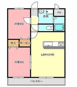 エクセレント・コーン 303の間取り画像