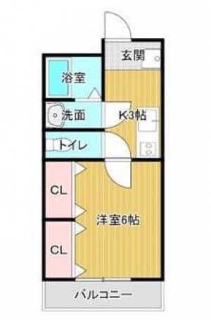 ひなたレジデンス 203の間取り画像