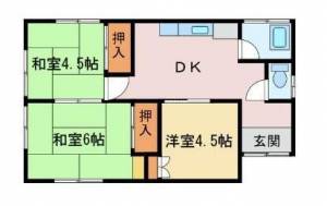 郷３丁目8-12貸家 1の間取り画像