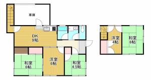 萩生2765-59　貸家 1の間取り画像