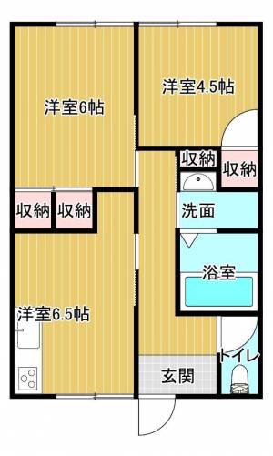 中西町5-9貸家 1の間取り画像