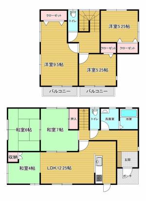 西連寺町一丁目貸家 1の間取り画像