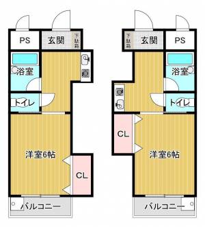 ＳＡＩＪＹＯ独身館 409の間取り画像