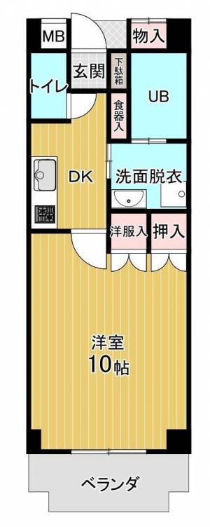 アーバニティⅡ 305の間取り画像