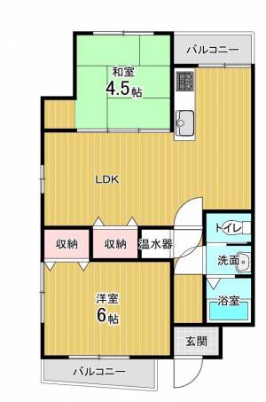 大町ロードタウン 3Dの間取り画像