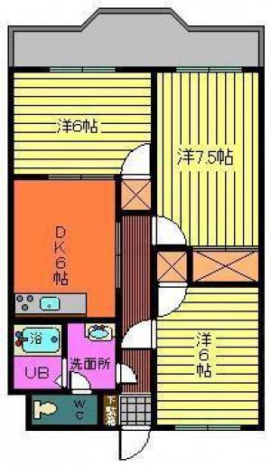 メゾン弁財天 502の間取り画像