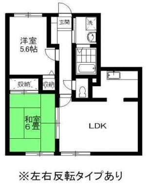 フォブール古川 202の間取り画像