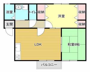 MYシャトレー 203の間取り画像