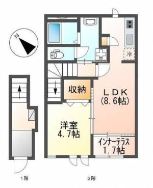 ヴォラーレ 207の間取り画像