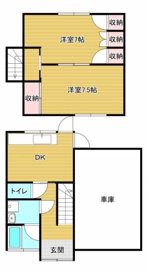 樋之口163-1 借家 東の間取り画像