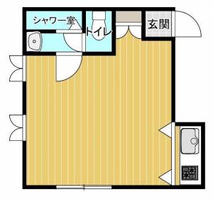 イマージュ幸町 2-Aの間取り画像