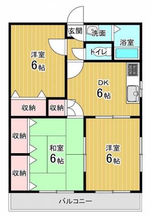 グリーンアベニュー 103の間取り画像