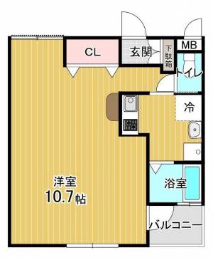 アクロポリス 105の間取り画像