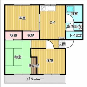 ヘルハイム　C 22の間取り画像