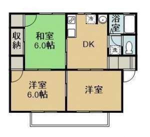 シャルマン舟山 A102の間取り画像