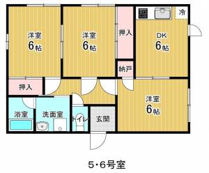 ヴィレッジ福田Ⅴ 6の間取り画像