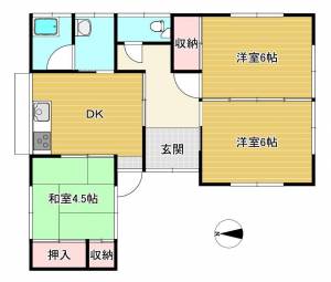 大町954-5　貸家 1の間取り画像