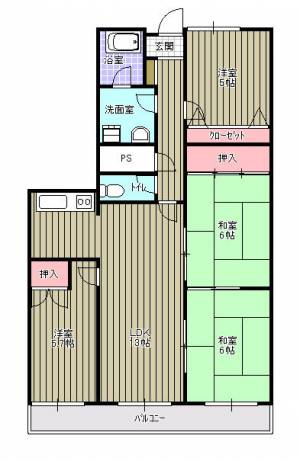 ベルトピア新居浜 の間取り画像