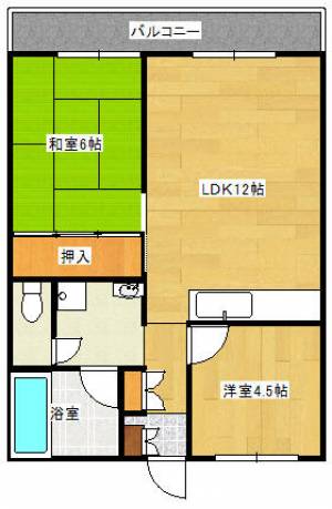 新居浜市高津町 の間取り画像