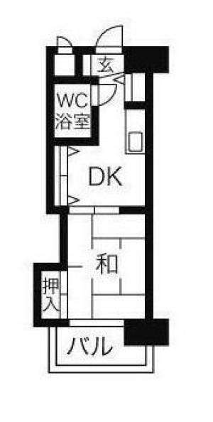 ダイアパレス新居浜 の間取り画像