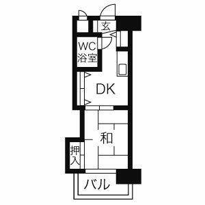 ダイアパレス新居浜 の間取り画像