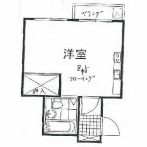 エアリーマンション 205 の間取り画像