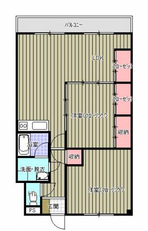 アーバンコート北新町 の間取り画像