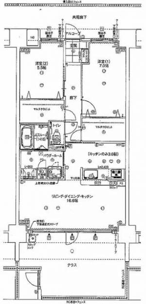 アルファスマート新居浜駅Ⅱ の間取り画像