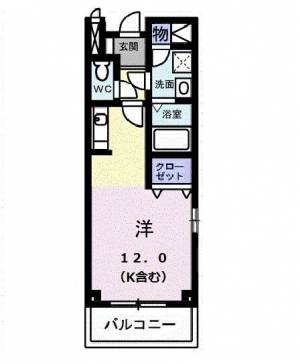 Ｃａｓａ．Ｓｏｌｅ ２０１ の間取り画像